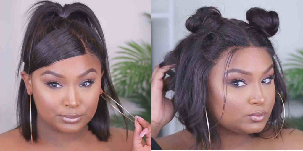 How to Style Human Hair Lace Frontal Wigs