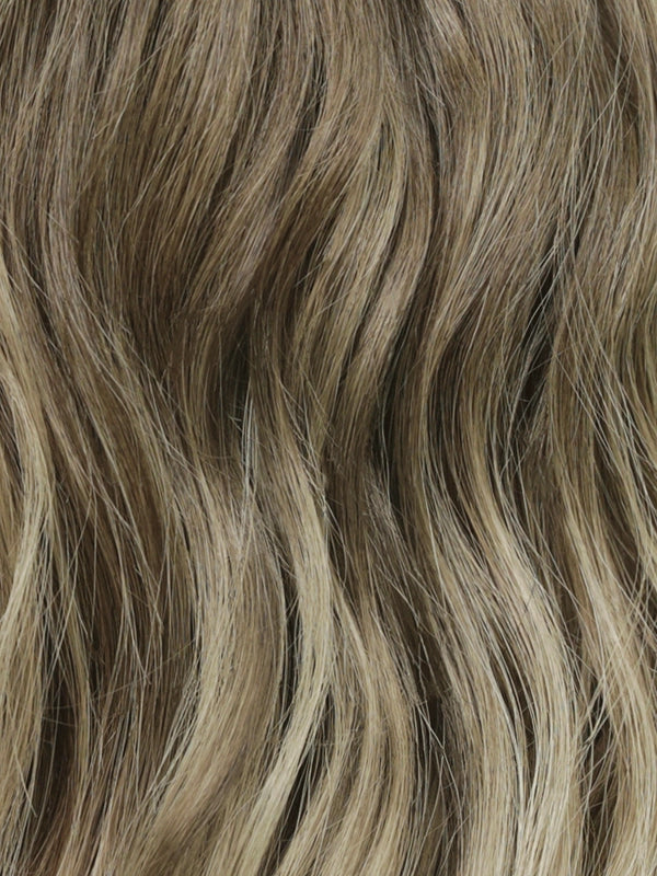 Blonde wavy bob wig inspired by celebrity style