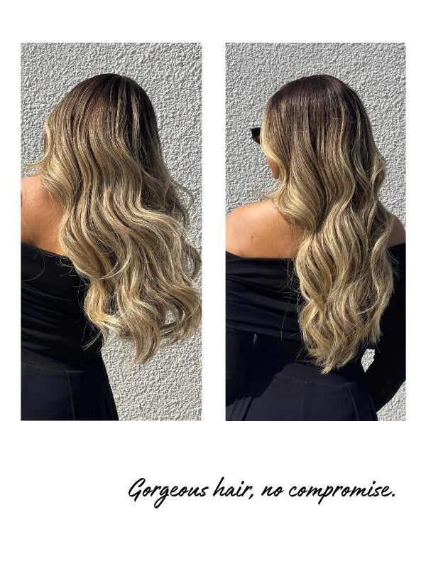 balayage blonde hair