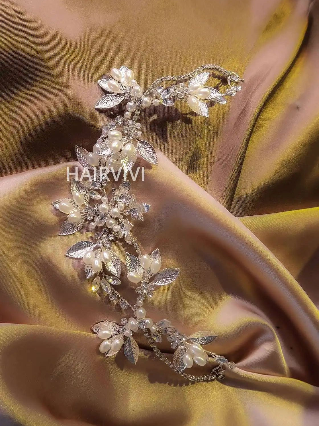 wedding hair vine