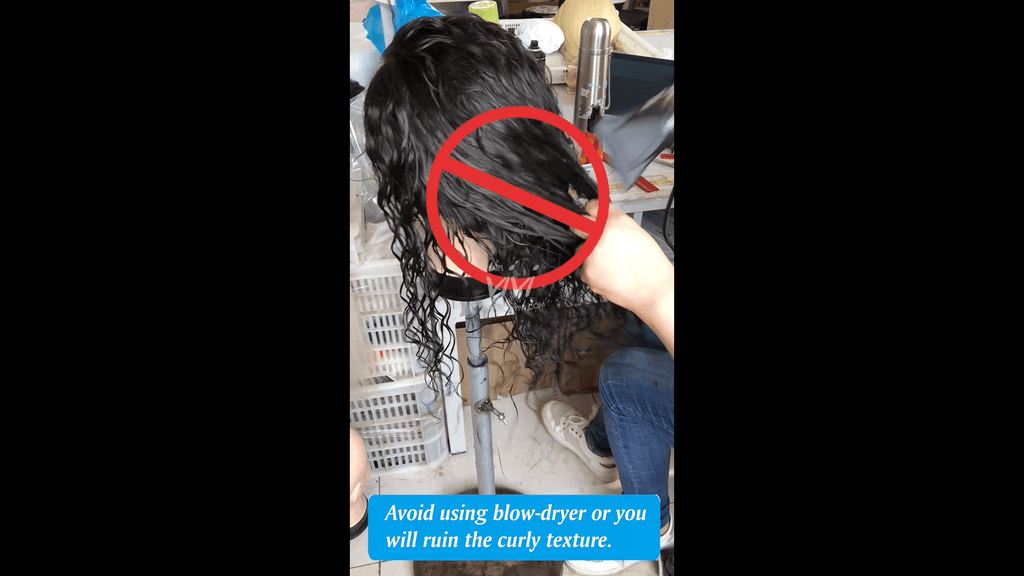 How to Wash a Curly Wig