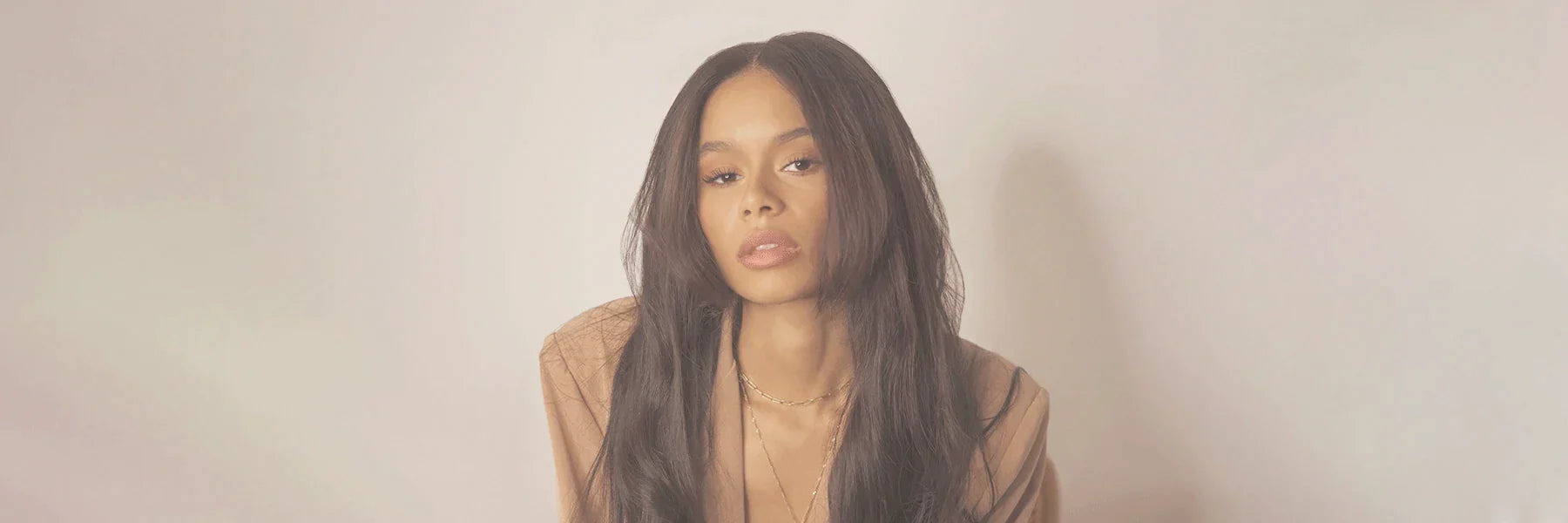 Long brown wig human hair with natural lace front