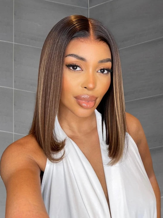 14 inch bob wig