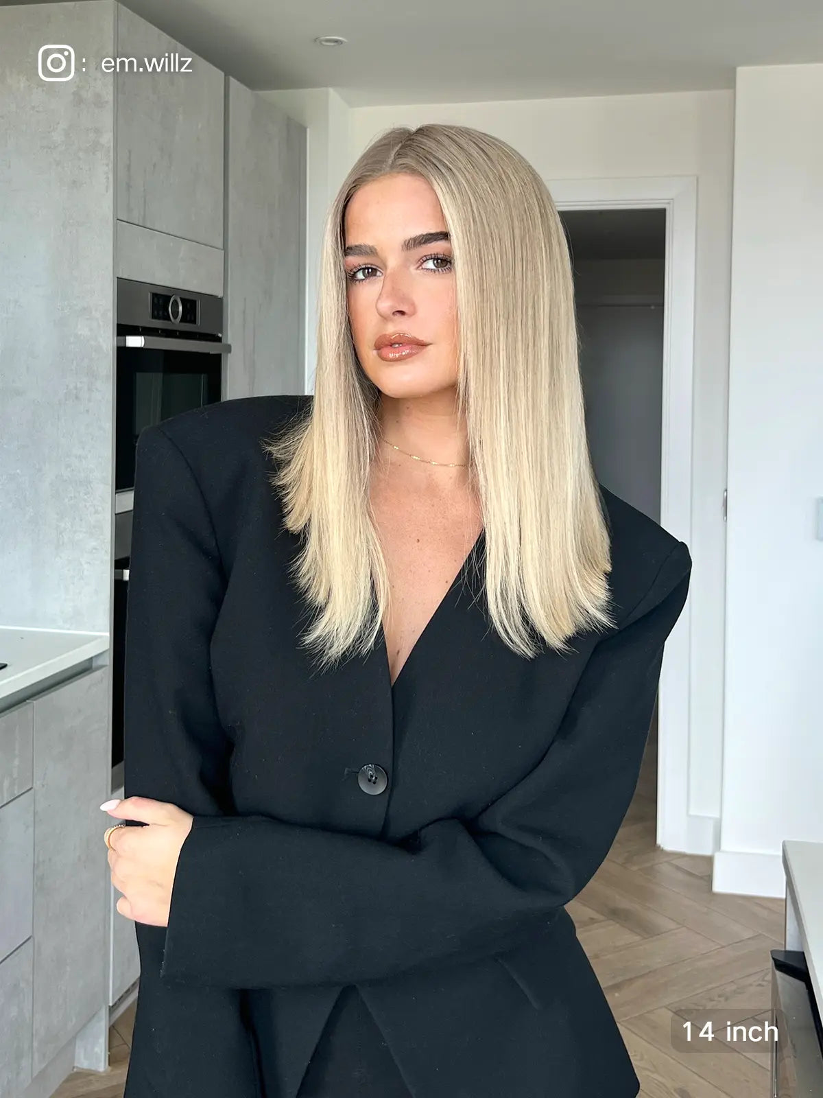 Ashley Blonde Human Hair Glueless Bob Wig  – 3 Styles