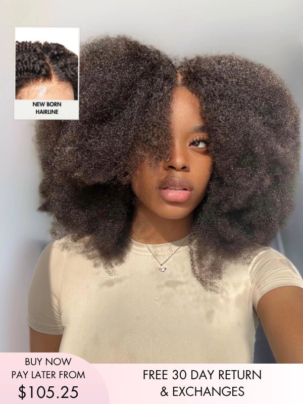 kinky curly wig