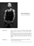 Georgia black and brown wig review from hairstylist Alex Gloaguen 