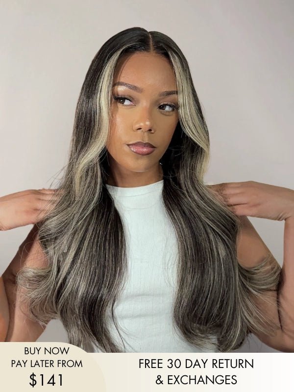 ash blonde wig