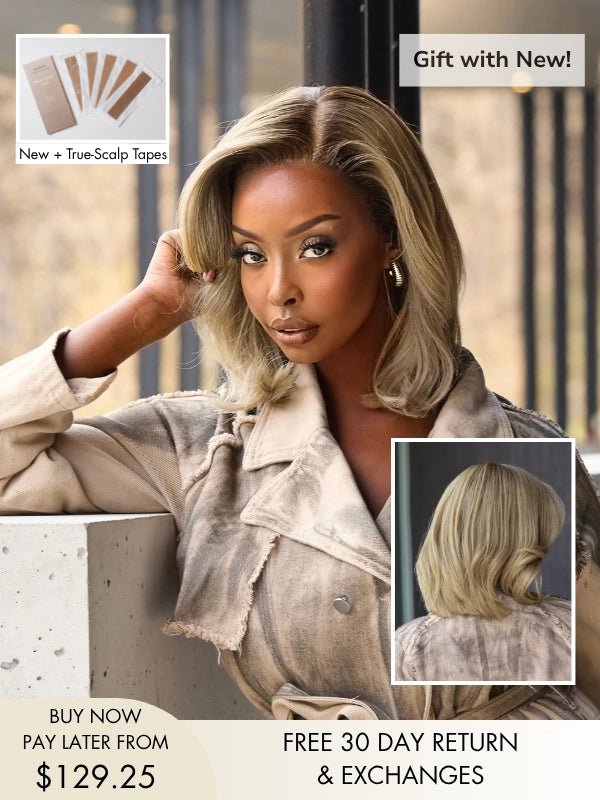 blonde bob wig