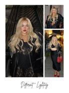 613 lace front wig with realistic hairline and density