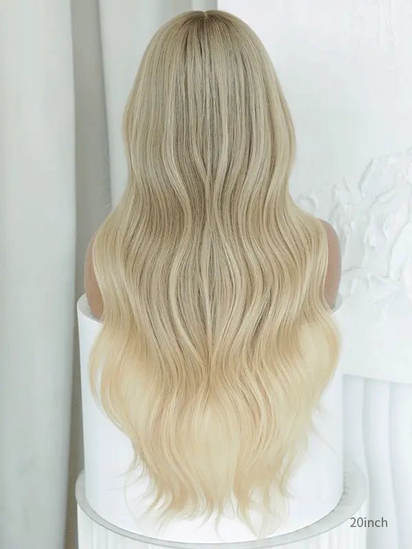 blonde human hair wig