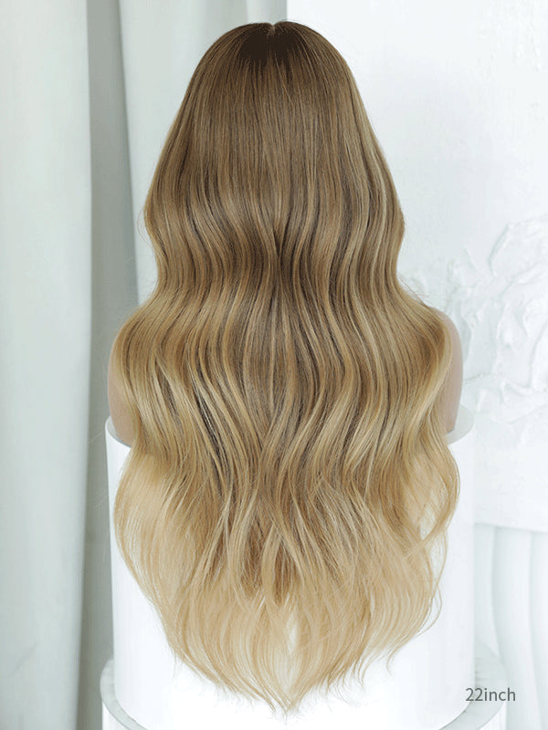 blonde glueless wig