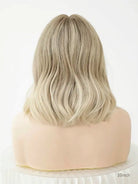 Wigs blonde bob style – chic blunt cut human hair wig