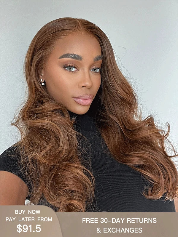 Brown lace front sales wigs