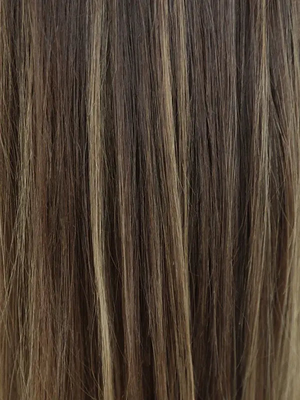 brown wigs with highlights