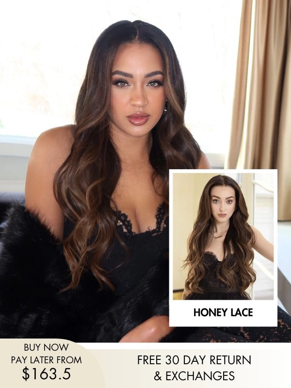 Jacinda Brunette Wig 180% Density