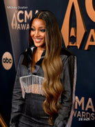 Balayage wigs human hair with ash chestnut and caramel tones