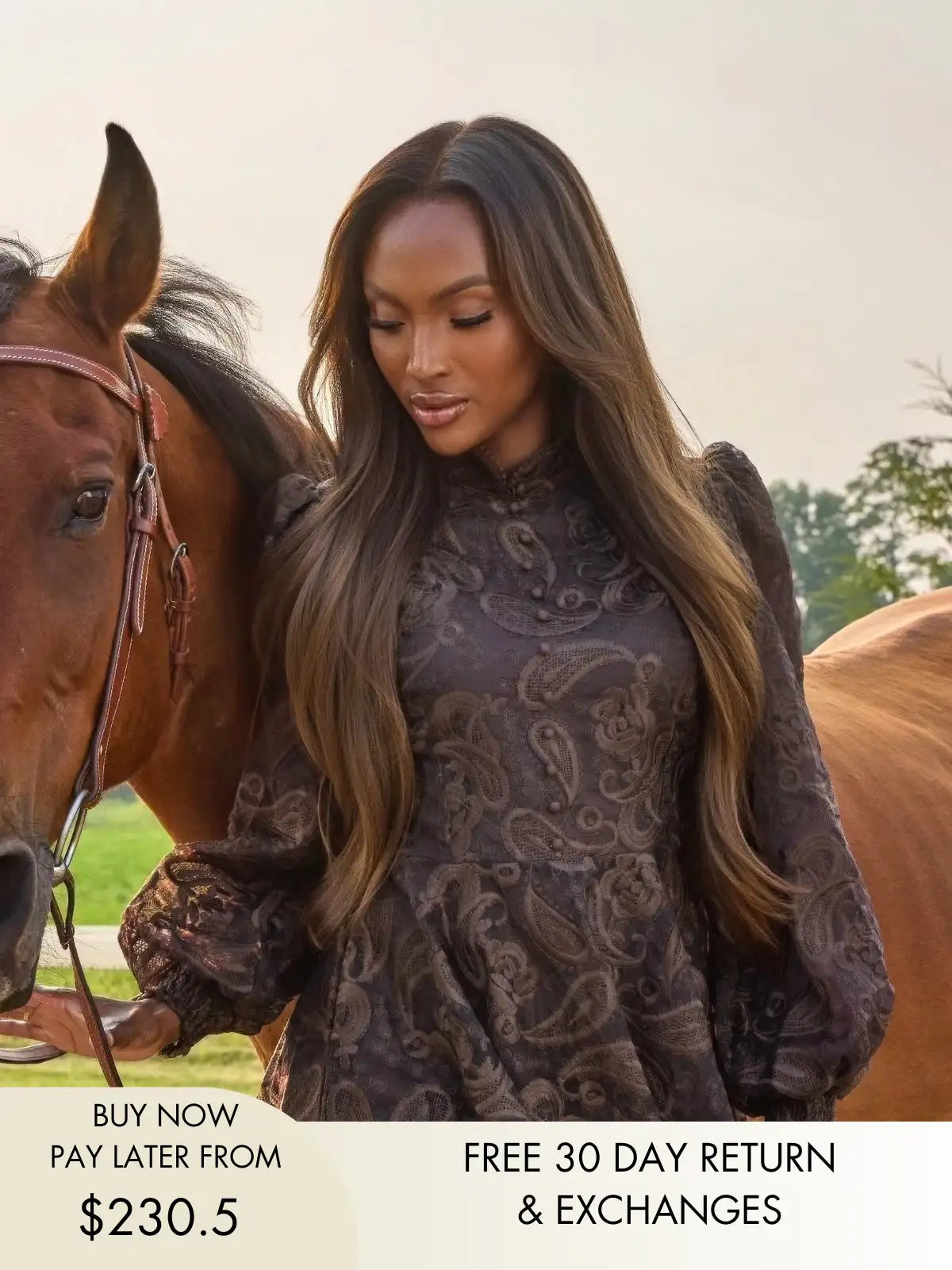 chestnut brown wig