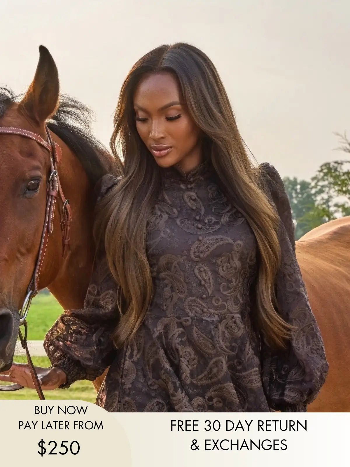 chestnut brown wig