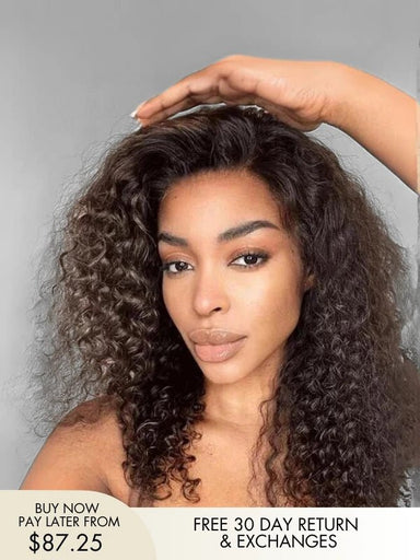 deep wave lace front wig