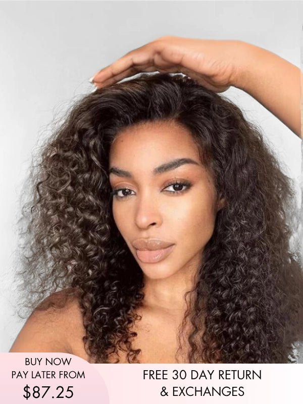 deep wave lace front wig