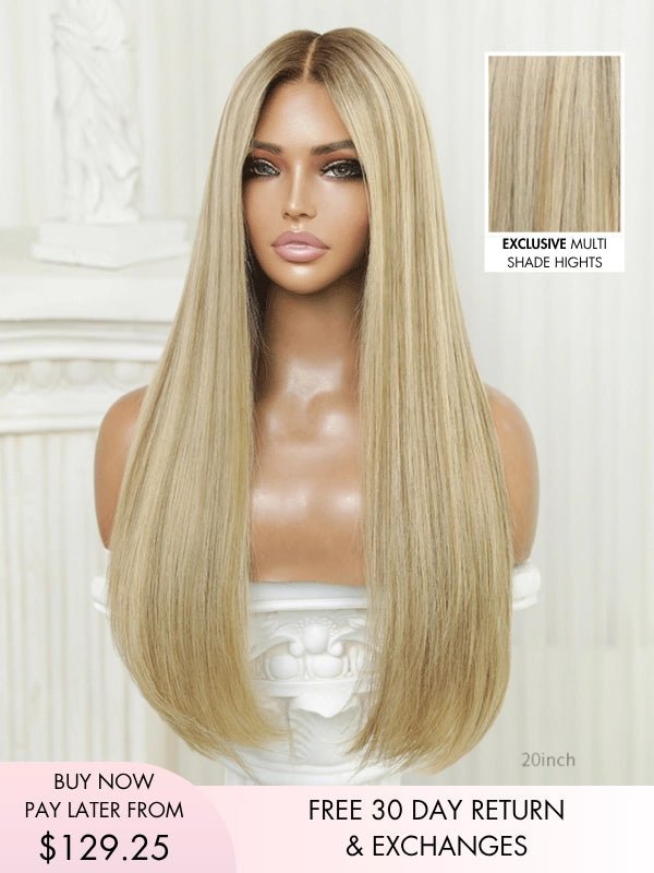 honey blonde wig