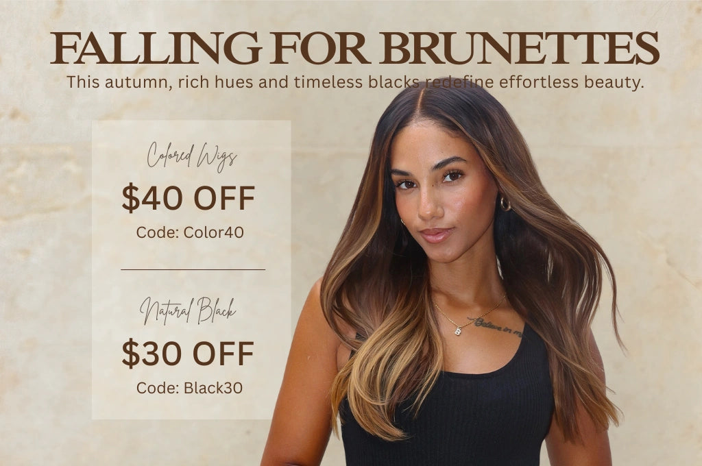 Glueless lace wigs offering a seamless, natural look for everyday wear