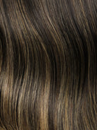 Brown wig blonde highlights human hair for natural style