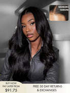 Evelyn natural black light yaki wig made from human hair