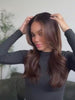 reddish brown wig