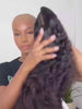 Curly wig for Black women with natural water wave curls