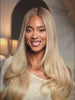613 blonde wig with bleached knots and plucked hairline