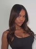 14-18in wig chocolate brown with realistic lace front