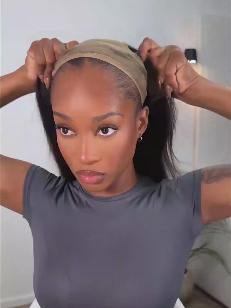 brunette wig