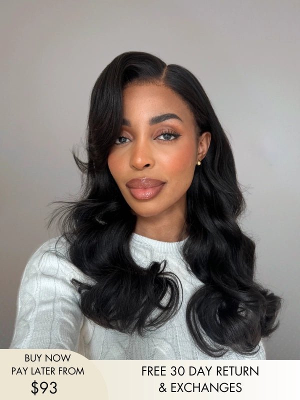 Selma Side Part Layered 180% Density Yaki Wig