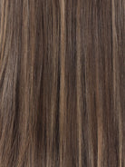 Human hair wig with fringe option and voluminous layers
