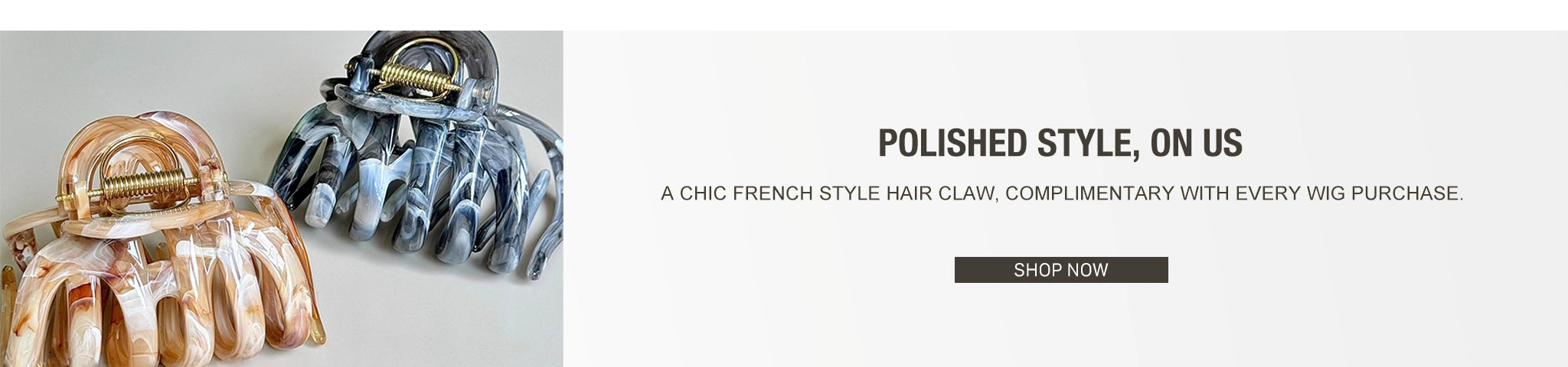 Hairvivi human hair wig store sale, buy wig online get a chic hair claw