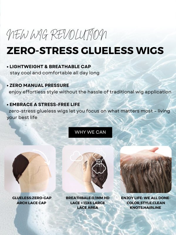 zero stress glueless wig