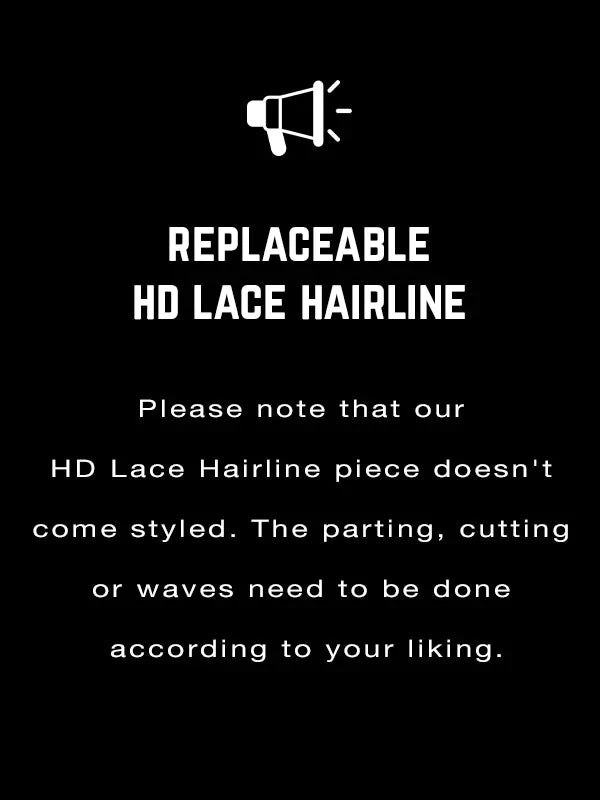 Replaceable HD Lace Hairline