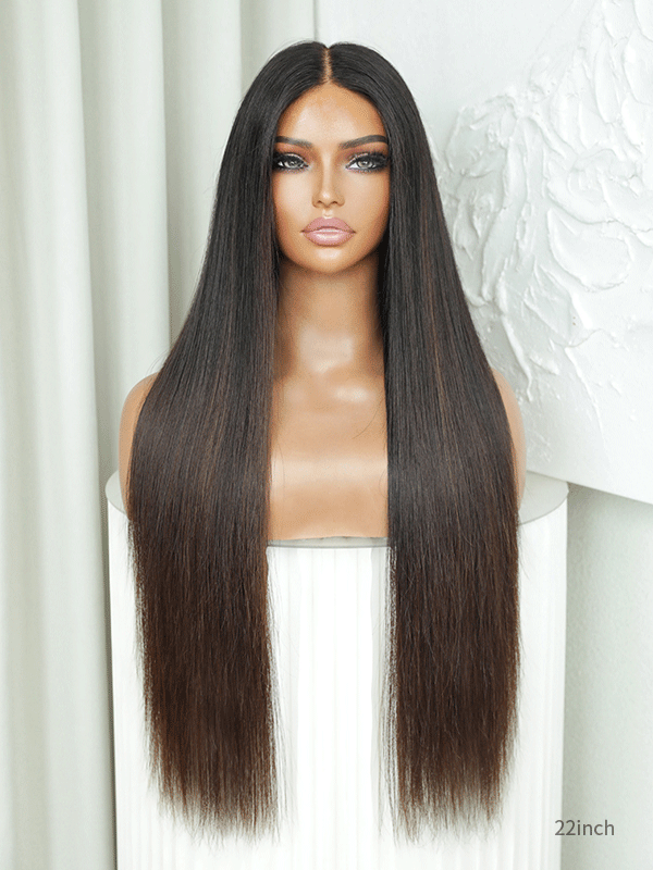 brown ombre wig