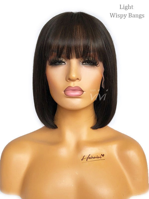 clip in bangs human hair