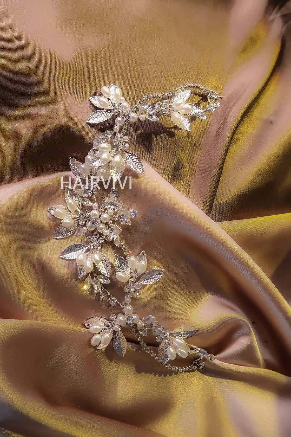 wedding hair vine